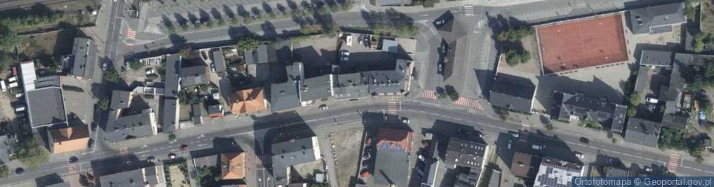 Zdjęcie satelitarne Kolejowa ul.