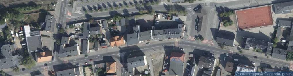 Zdjęcie satelitarne Kolejowa ul.