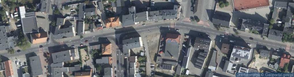 Zdjęcie satelitarne Kolejowa ul.