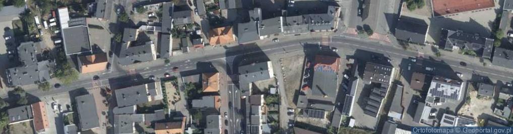 Zdjęcie satelitarne Kolejowa ul.