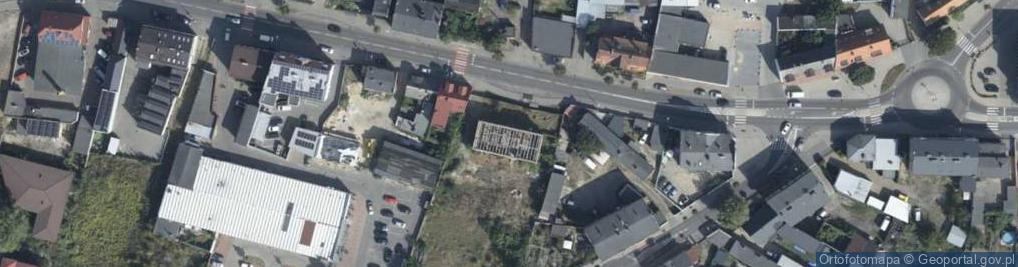 Zdjęcie satelitarne Kolejowa ul.