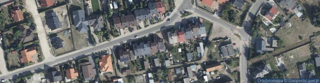 Zdjęcie satelitarne Konwaliowa ul.