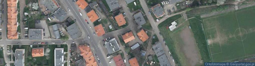 Zdjęcie satelitarne Komuny Paryskiej ul.