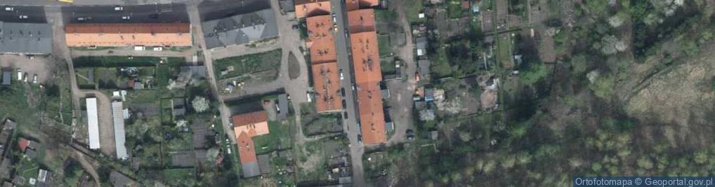 Zdjęcie satelitarne Kolejarska ul.