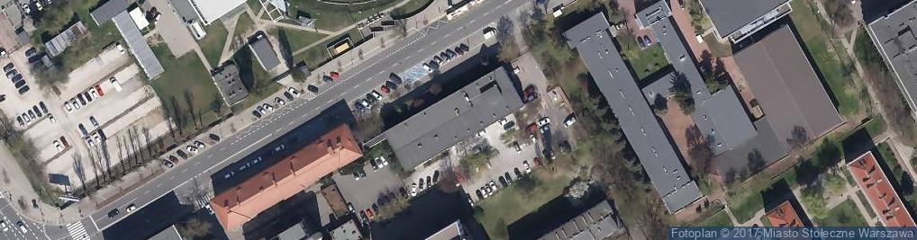 Zdjęcie satelitarne Konwiktorska ul.