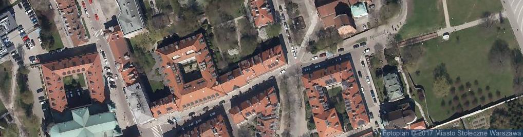 Zdjęcie satelitarne Kościelna ul.