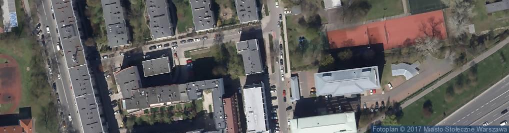 Zdjęcie satelitarne Koźmińska ul.