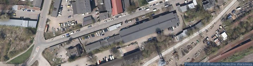 Zdjęcie satelitarne Kolejowa ul.