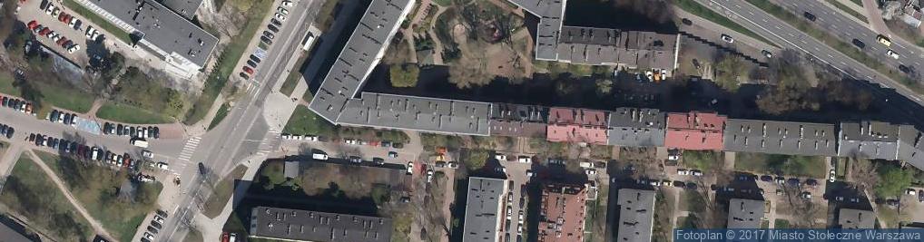 Zdjęcie satelitarne Kopińska ul.