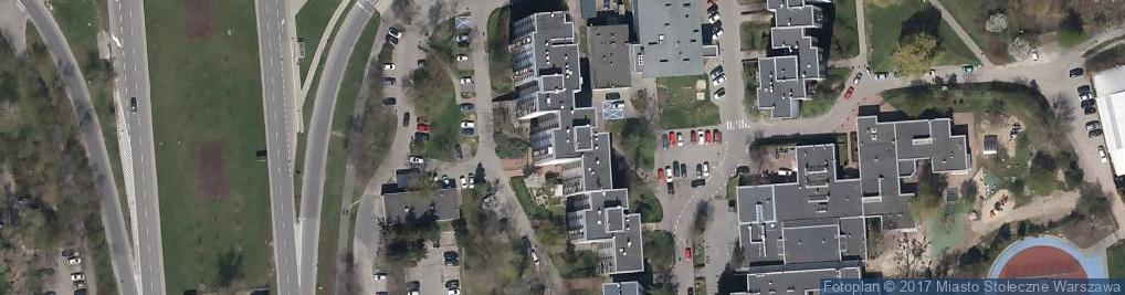 Zdjęcie satelitarne Koncertowa ul.