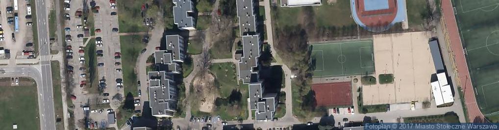 Zdjęcie satelitarne Koncertowa ul.