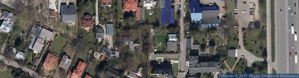 Zdjęcie satelitarne Kostki Napierskiego Aleksandra ul.