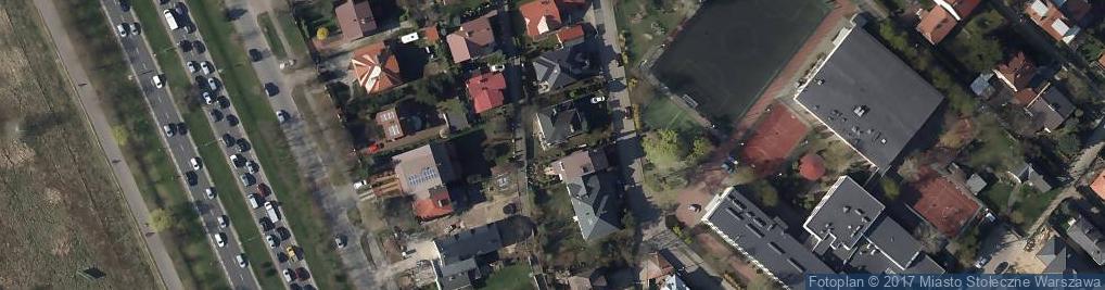 Zdjęcie satelitarne Koralowa ul.