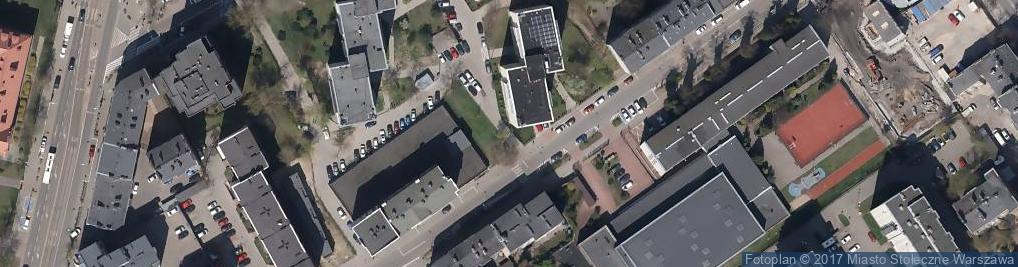 Zdjęcie satelitarne Kowieńska ul.