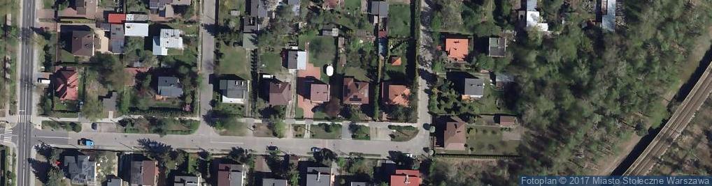 Zdjęcie satelitarne Konwisarska ul.