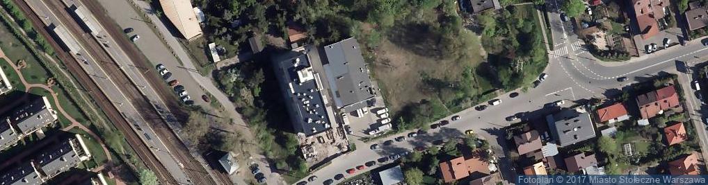 Zdjęcie satelitarne Korkowa ul.
