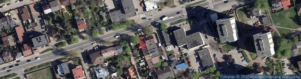 Zdjęcie satelitarne Korkowa ul.