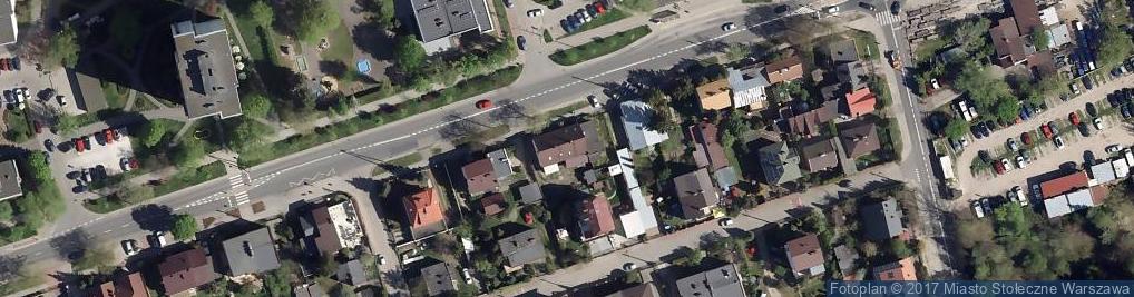Zdjęcie satelitarne Korkowa ul.