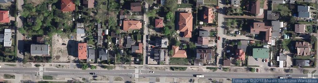 Zdjęcie satelitarne Koryncka ul.