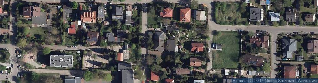 Zdjęcie satelitarne Koryncka ul.