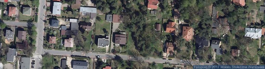 Zdjęcie satelitarne Kostki Napierskiego Aleksandra ul.