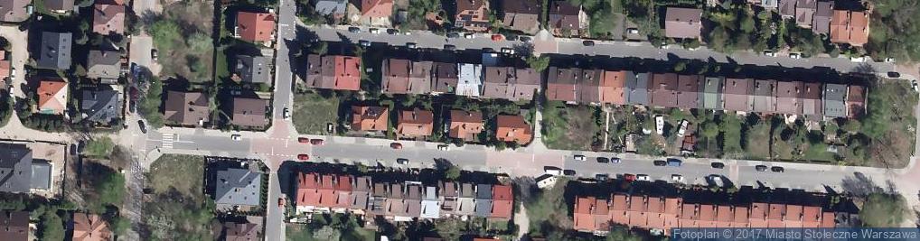 Zdjęcie satelitarne Konwaliowa ul.