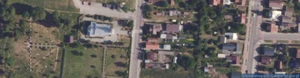 Zdjęcie satelitarne Kościelna ul.