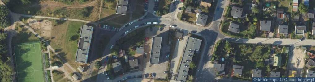 Zdjęcie satelitarne Kochanowskiego Jana ul.