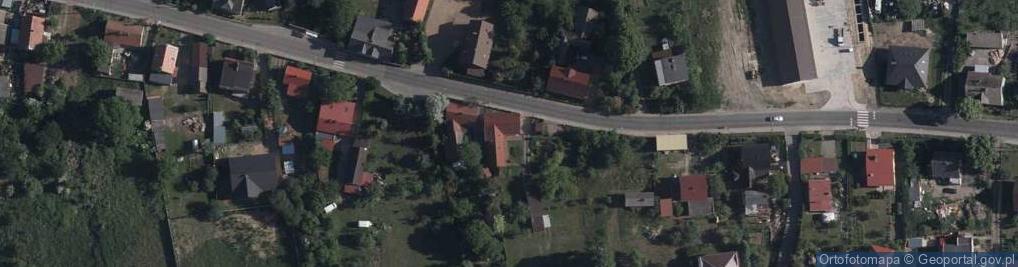 Zdjęcie satelitarne Komarnickiej Wandy ul.