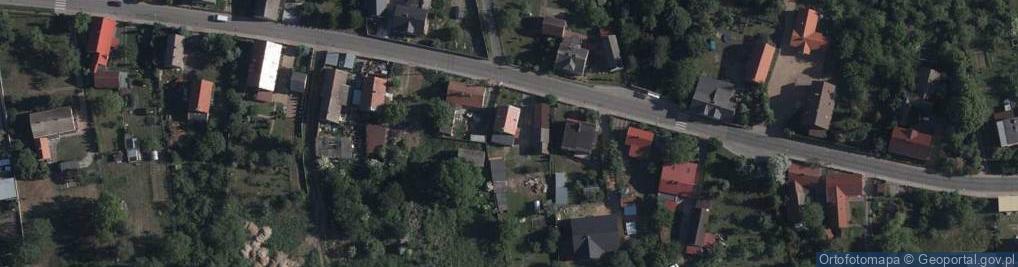 Zdjęcie satelitarne Komarnickiej Wandy ul.