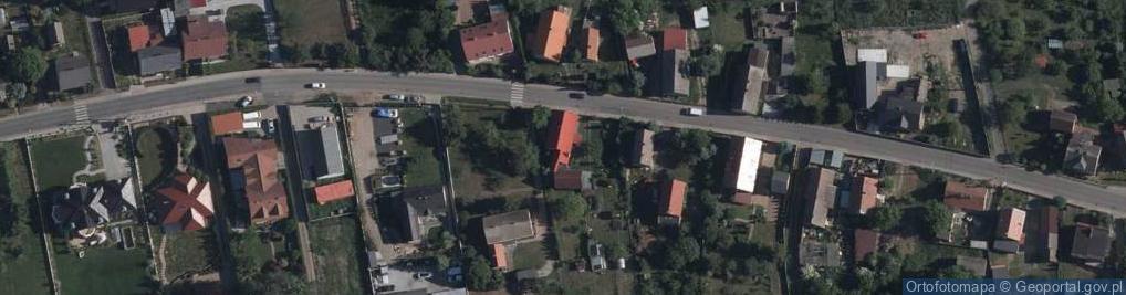 Zdjęcie satelitarne Komarnickiej Wandy ul.