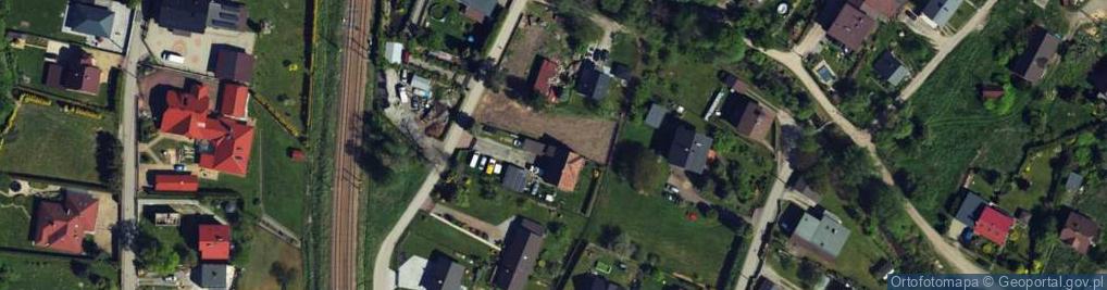 Zdjęcie satelitarne Kolejowa ul.