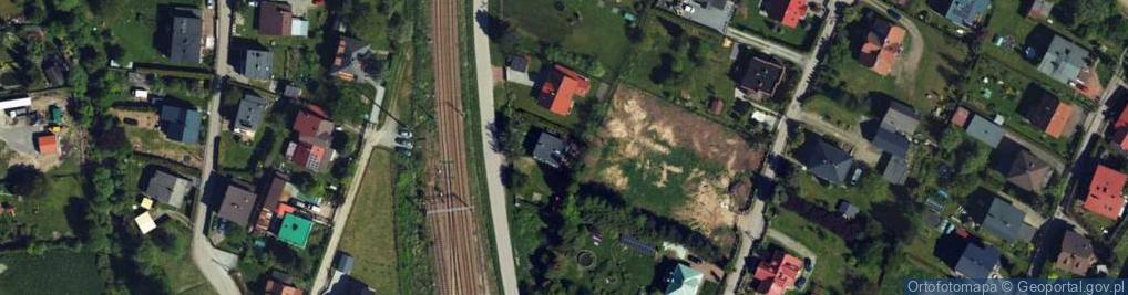 Zdjęcie satelitarne Kolejowa ul.