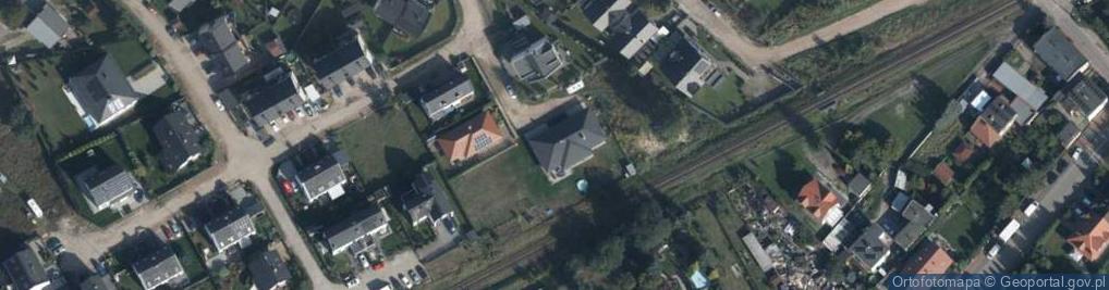 Zdjęcie satelitarne Kolejowa ul.