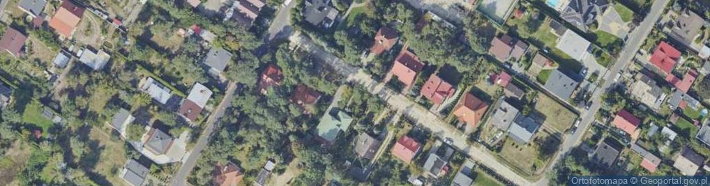 Zdjęcie satelitarne Kolibrowa ul.