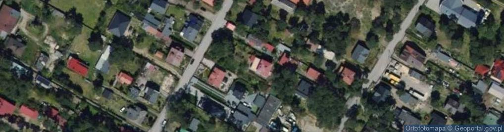 Zdjęcie satelitarne Kolejowa ul.