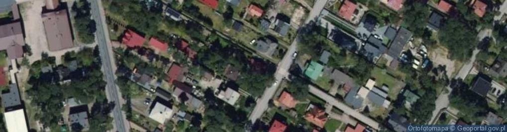 Zdjęcie satelitarne Kolejowa ul.