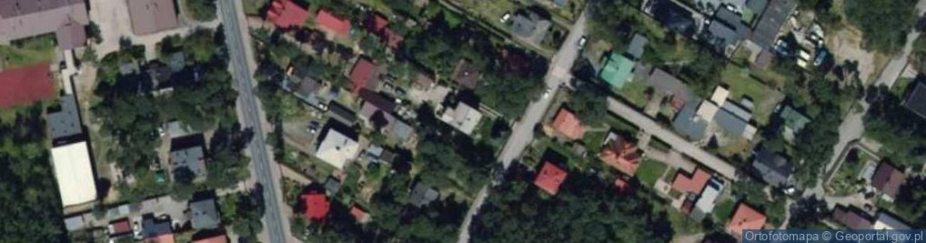 Zdjęcie satelitarne Kolejowa ul.