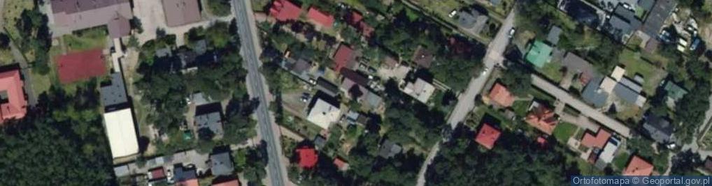 Zdjęcie satelitarne Kolejowa ul.