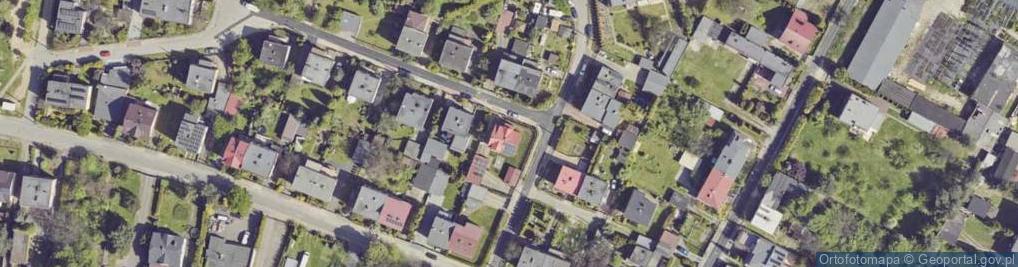 Zdjęcie satelitarne Kossaka ul.