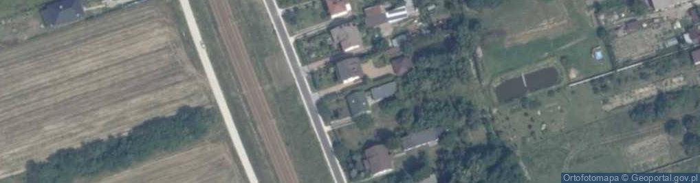 Zdjęcie satelitarne Kolejowa ul.