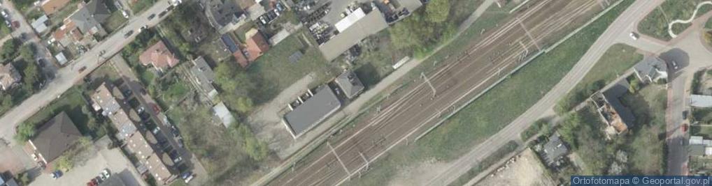 Zdjęcie satelitarne Kolejowa ul.