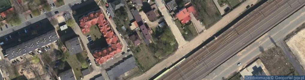 Zdjęcie satelitarne Kolejowa ul.