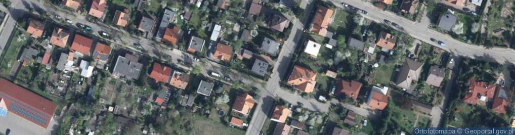 Zdjęcie satelitarne Komuny Paryskiej ul.