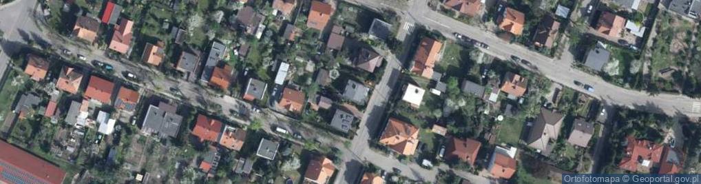 Zdjęcie satelitarne Komuny Paryskiej ul.