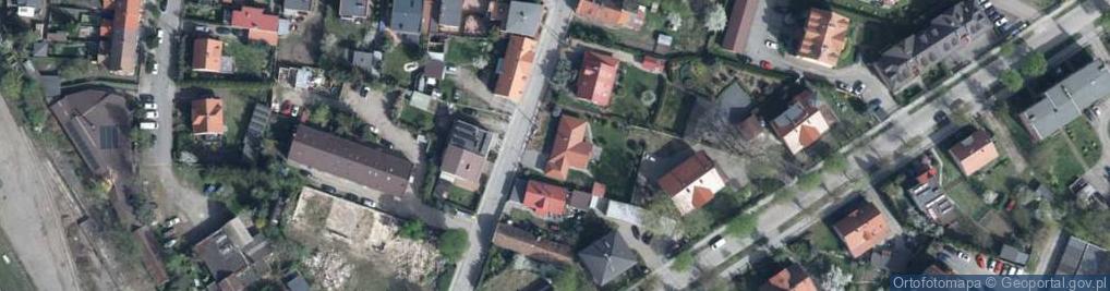 Zdjęcie satelitarne Komuny Paryskiej ul.