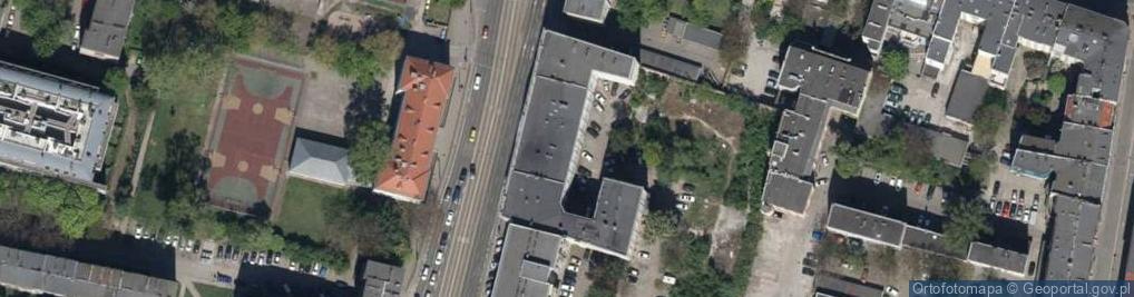 Zdjęcie satelitarne Kołłątaja Hugo ul.