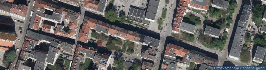 Zdjęcie satelitarne Kotlarska ul.