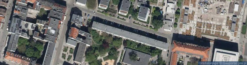 Zdjęcie satelitarne Kotlarska ul.