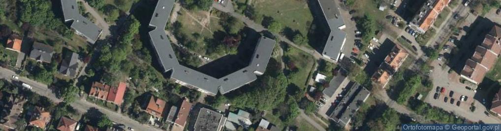 Zdjęcie satelitarne Koszarowa ul.